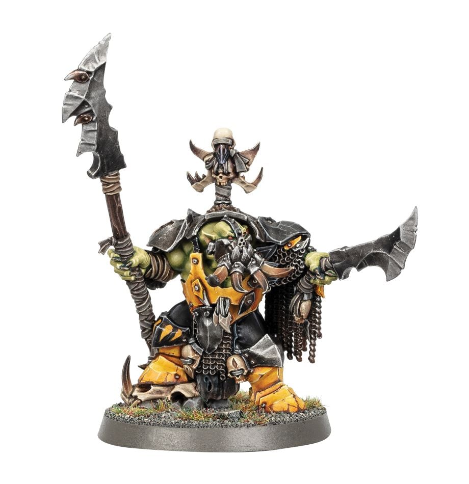  Warhammer - Age of Sigmar - ORRUK WARCLANS: WEIRDBRUTE WREKKAZ  : Toys & Games