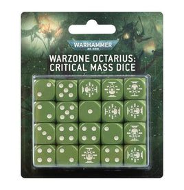 40k Warzone Octares Critical Mass Dice Set (reduced to clear)