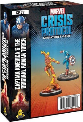 Marvel: Crisis Protocol - Capitan America & The Original Human Torch