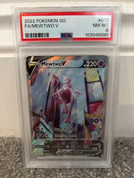 Mewtwo Pokemon Go 072/078 Graded Pokemon Card (PSA 8)