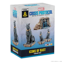 Marvel Crisis Protocol: Icons Of Bast Terrain Pack