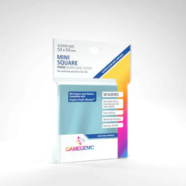 Gamegenic PRIME Mini Square- Sized Sleeves 53 x 53 mm (50 ct.)