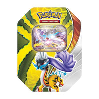 Pokémon TCG: Paradox Destinies Tin ( One Supplied)