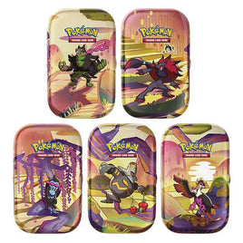 Pokémon TCG: Scarlet & Violet 6.5 - Shrouded Fable Mini Tins (1 Supplied)