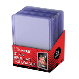 Ultra Pro Clear Regular Toploader (25 Pack)