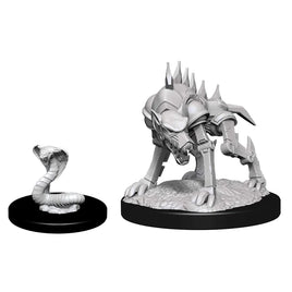 D&D Nolzur's Marvelous Miniatures: Iron Cobra & Iron Defender