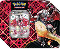 Pokémon TCG: Scarlet & Violet 4.5 Paldean Fates 5-Booster Tin - Great Tusk/Iron Treads/Charizard